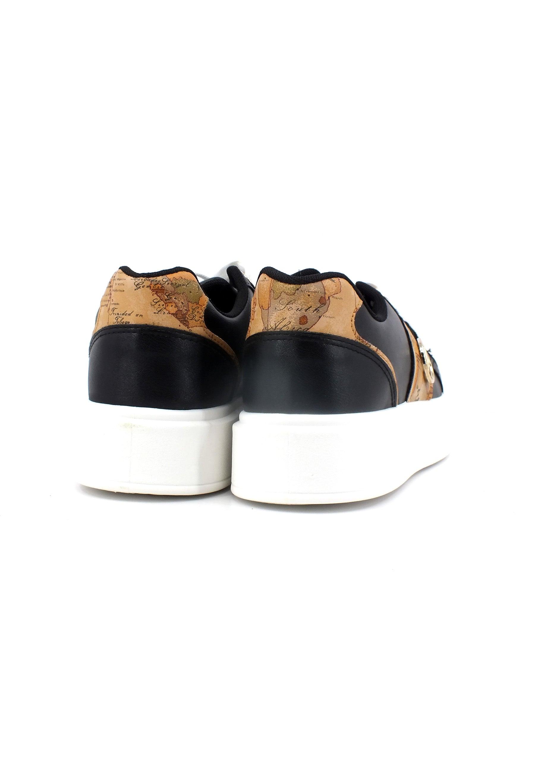 ALVIERO MARTINI 1° CLASSE Sneaker Geo Gold Donna Black Z0393-201H - Sandrini Calzature e Abbigliamento
