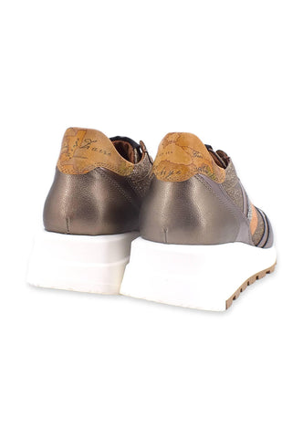 ALVIERO MARTINI 1° CLASSE Sneaker Glitter Donna Bronze Geo N1358-1488 - Sandrini Calzature e Abbigliamento