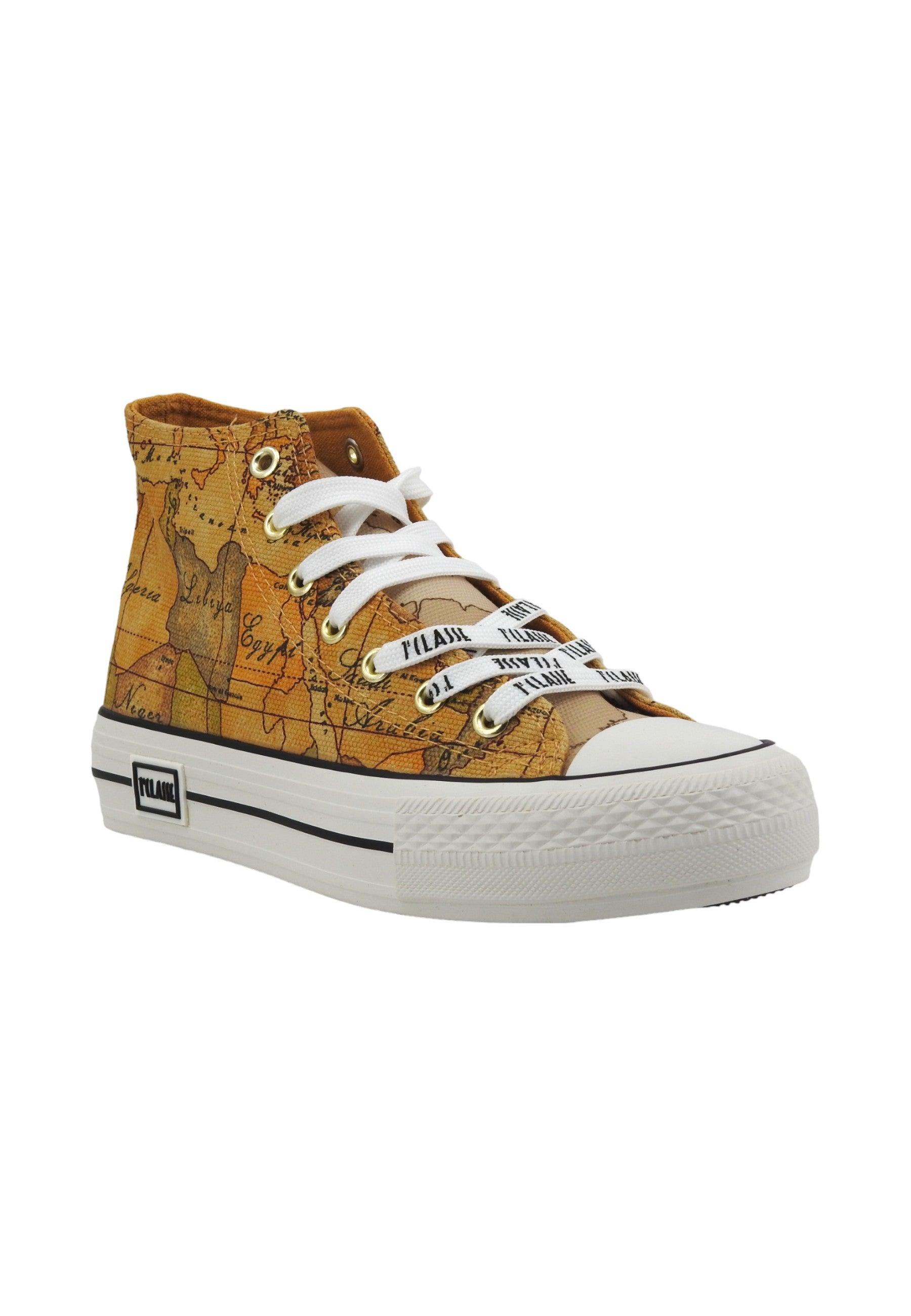 ALVIERO MARTINI 1° CLASSE Sneaker Hi Donna Natural Beige Z0864-391Z - Sandrini Calzature e Abbigliamento