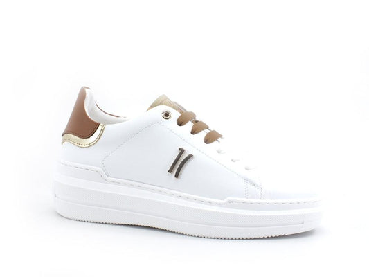 ALVIERO MARTINI 1° CLASSE Sneaker Logo Geo White Bianco Z0250-753D - Sandrini Calzature e Abbigliamento