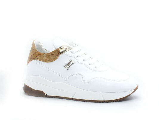 ALVIERO MARTINI 1° CLASSE Sneaker Logo Geo White Bianco Z0266-753F - Sandrini Calzature e Abbigliamento