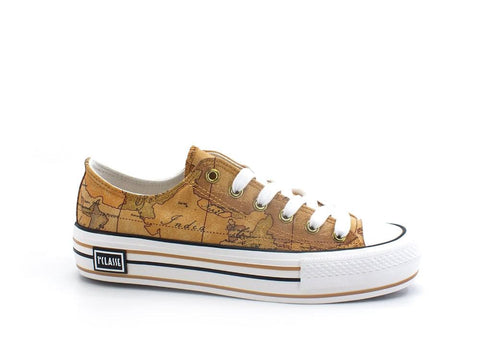 ALVIERO MARTINI 1° CLASSE Sneaker Platform Geo Natural Beige Z0255-9430 - Sandrini Calzature e Abbigliamento