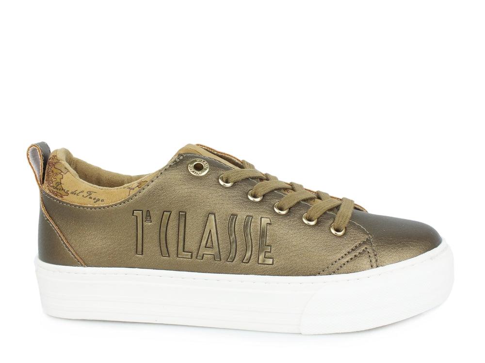 ALVIERO MARTINI 1° CLASSE Sneakers Bronzo Geo Beige P3A4-10363-0525 - Sandrini Calzature e Abbigliamento