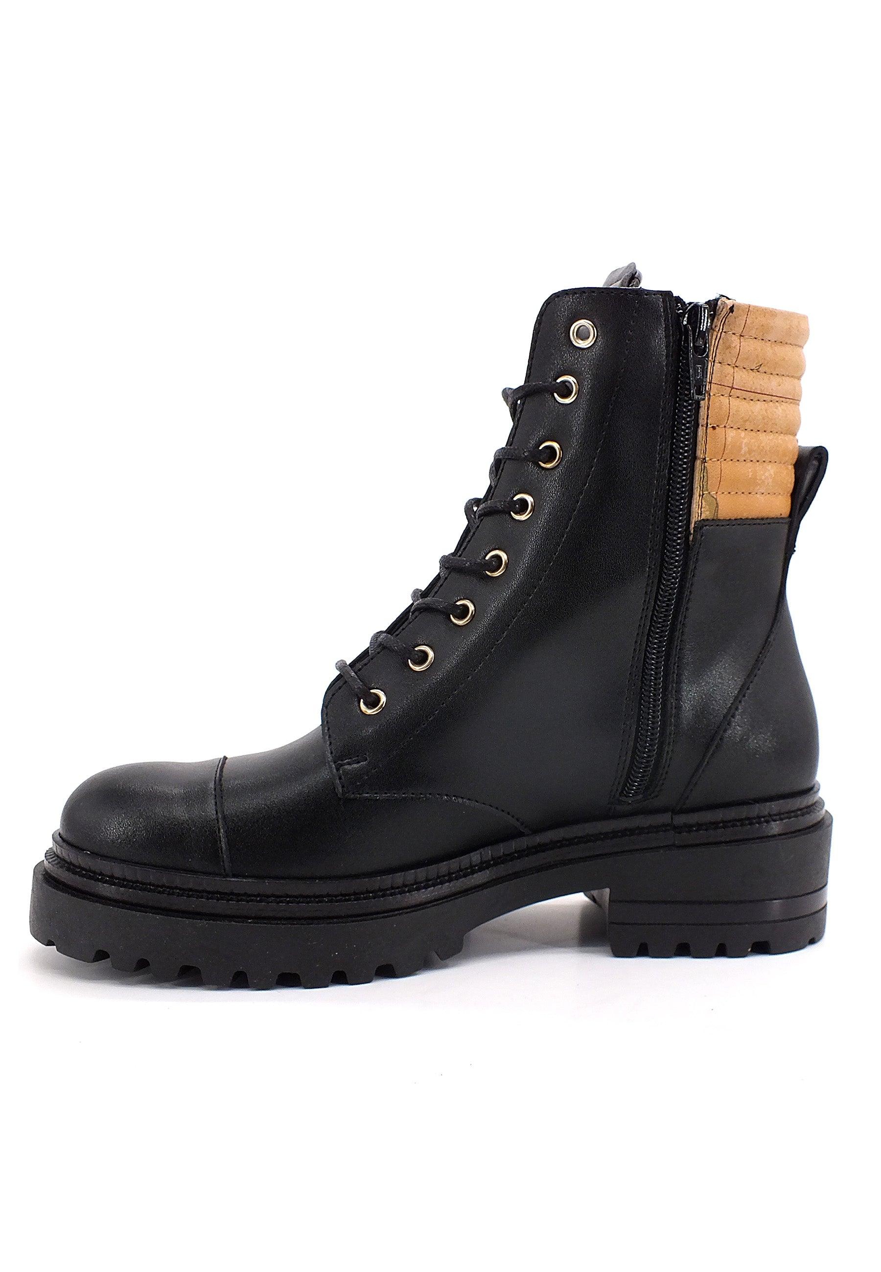 ALVIERO MARTINI 1° CLASSE Stivaletto Anfibio Donna Black Z0314-578B - Sandrini Calzature e Abbigliamento