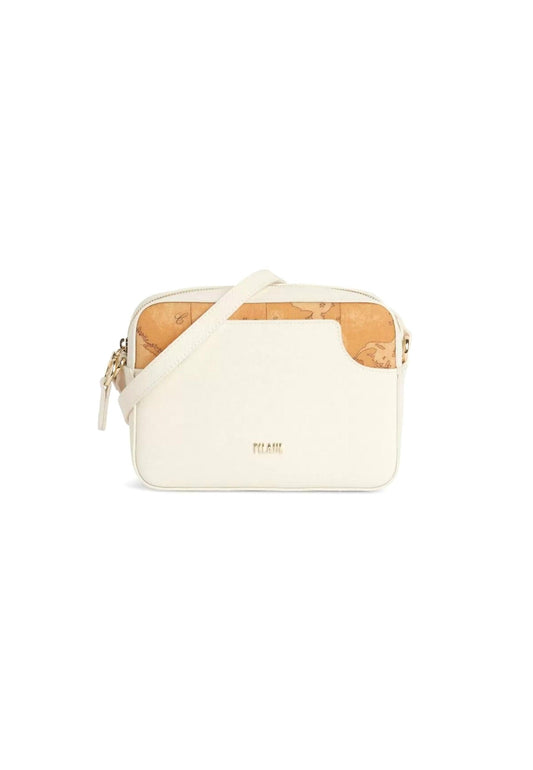 ALVIERO MARTINI 1° CLASSE Tracolla Small Reporter White Cotton GU93-9407 - Sandrini Calzature e Abbigliamento