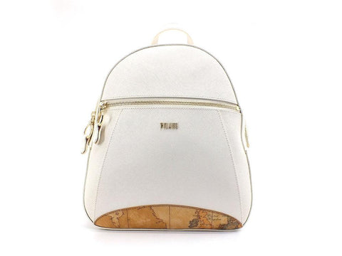ALVIERO MARTINI 1° CLASSE Zaino Backpack Marble Col Bianco GS28-9407 - Sandrini Calzature e Abbigliamento