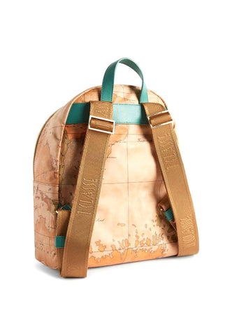 ALVIERO MARTINI 1° CLASSE Zaino Donna Beige Palm Leaf GU71-S578 - Sandrini Calzature e Abbigliamento