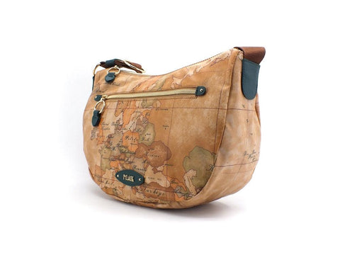ALVIERO MARTINI 1A CLASSE Borsa Medium Shoulder Bag Geo Fir Green GR39-S578 - Sandrini Calzature e Abbigliamento