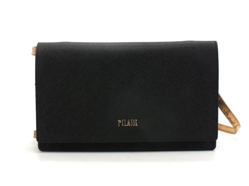 ALVIERO MARTINI 1A CLASSE Borsa Pochette Flap Black PH53-9407 - Sandrini Calzature e Abbigliamento