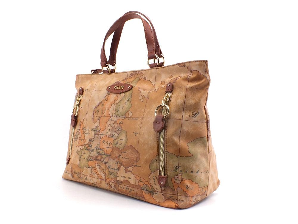 ALVIERO MARTINI 1A CLASSE Borsa Shopper Hand Bag Geo Terracotta GR34-S578 - Sandrini Calzature e Abbigliamento