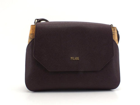 ALVIERO MARTINI 1A CLASSE Borsa Shoulder Bag Flap Plum Prugna GR20-9407 - Sandrini Calzature e Abbigliamento