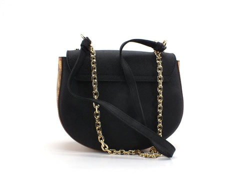 ALVIERO MARTINI 1A CLASSE Borsa Shoulder Bag Tonda Black GR73-T407 - Sandrini Calzature e Abbigliamento