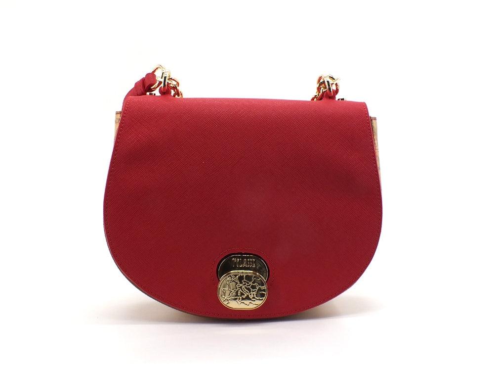 ALVIERO MARTINI 1A CLASSE Borsa Shoulder Bag Tonda Scarlet Red GR73-T407 - Sandrini Calzature e Abbigliamento