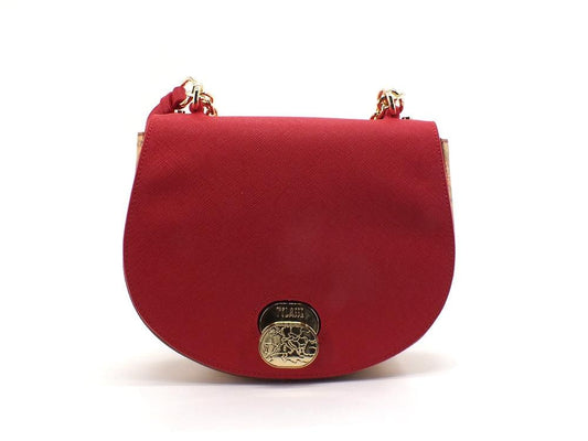 ALVIERO MARTINI 1A CLASSE Borsa Shoulder Bag Tonda Scarlet Red GR73-T407 - Sandrini Calzature e Abbigliamento