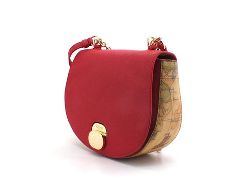 ALVIERO MARTINI 1A CLASSE Borsa Shoulder Bag Tonda Scarlet Red GR73-T407 - Sandrini Calzature e Abbigliamento