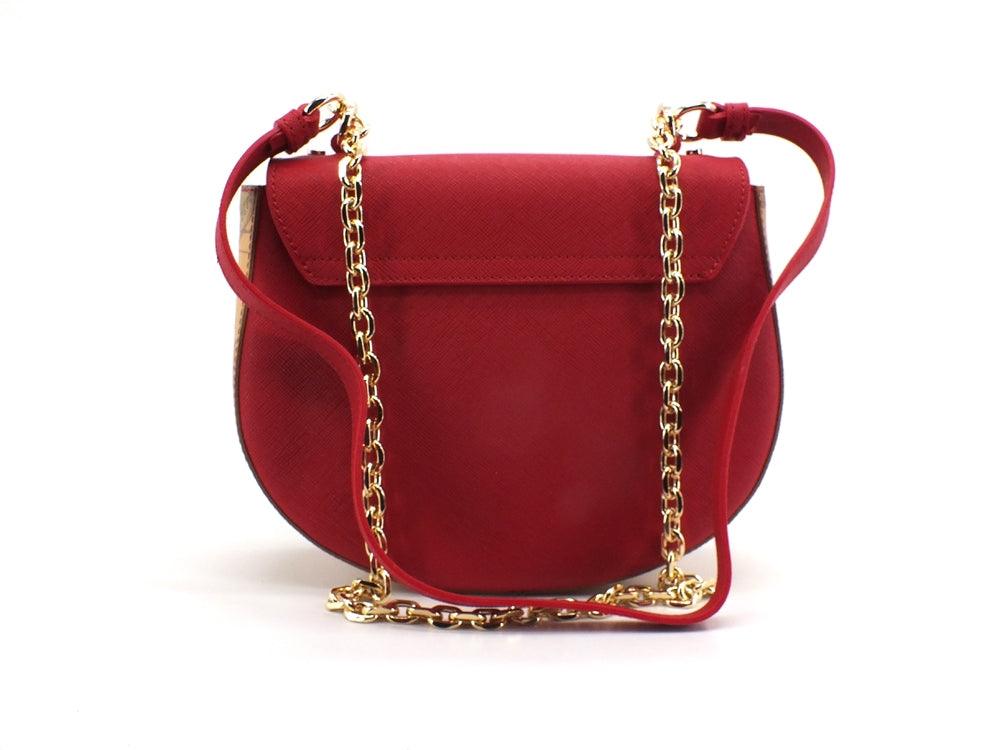 ALVIERO MARTINI 1A CLASSE Borsa Shoulder Bag Tonda Scarlet Red GR73-T407 - Sandrini Calzature e Abbigliamento