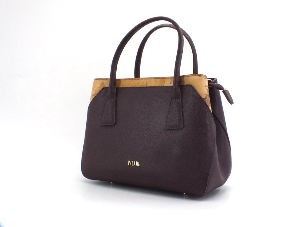 ALVIERO MARTINI 1A CLASSE Borsa Small Hand Bag Geo Plum Prugna GR15-9407 - Sandrini Calzature e Abbigliamento