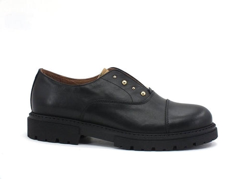 ALVIERO MARTINI 1A CLASSE Derby Borchie Black Geo N0801-0092 - Sandrini Calzature e Abbigliamento