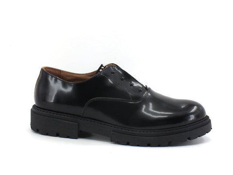 ALVIERO MARTINI 1A CLASSE Derby Borchie Black N1063-0444 - Sandrini Calzature e Abbigliamento