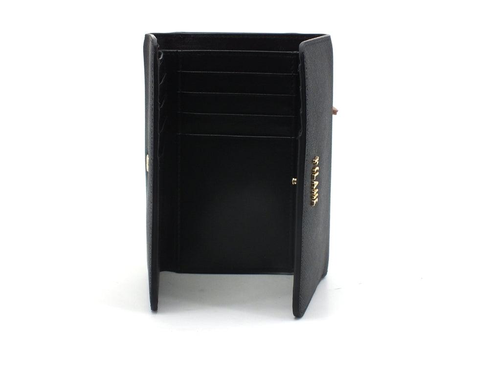 ALVIERO MARTINI 1A CLASSE Portafoglio Bifolder Medium Wallet Black PF30-9407 - Sandrini Calzature e Abbigliamento