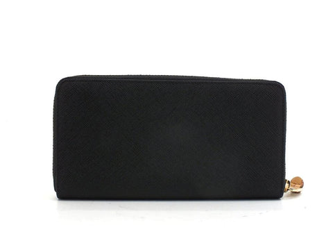 ALVIERO MARTINI 1A CLASSE Portafoglio Zip Wallet Black PF29-9407 - Sandrini Calzature e Abbigliamento