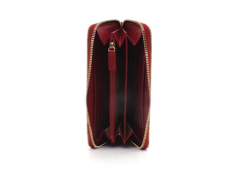ALVIERO MARTINI 1A CLASSE Portafoglio Zip Wallet Scarlet Red PH38-9673 - Sandrini Calzature e Abbigliamento