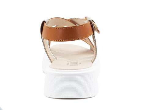 ALVIERO MARTINI 1A CLASSE Sandalo Suola Gomma Fascia Platinum N0954-0504 - Sandrini Calzature e Abbigliamento