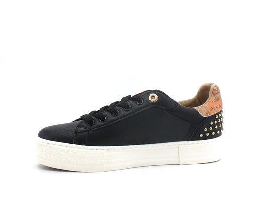 ALVIERO MARTINI 1A CLASSE Sneaker Geo Black Geo Beige N0990-0193 - Sandrini Calzature e Abbigliamento