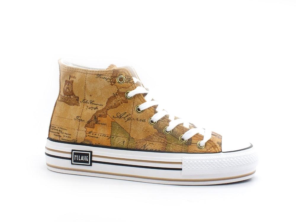 ALVIERO MARTINI 1A CLASSE Sneaker Hi Geo - Sandrini Calzature e Abbigliamento