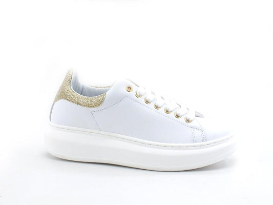 ALVIERO MARTINI 1A CLASSE Sneaker Platform Retro Glitter White N0122-535I - Sandrini Calzature e Abbigliamento