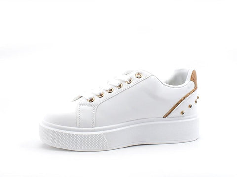 ALVIERO MARTINI 1A CLASSE Sneaker Platform Strass White Geo Z0131-201D - Sandrini Calzature e Abbigliamento
