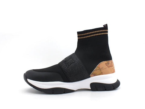 ALVIERO MARTINI 1A CLASSE Sneaker Running Black Geo Beige N1002-1219 - Sandrini Calzature e Abbigliamento