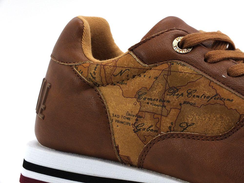 ALVIERO MARTINI 1A CLASSE Sneakers Cuoio Geo Beige P3A4-10711 - Sandrini Calzature e Abbigliamento