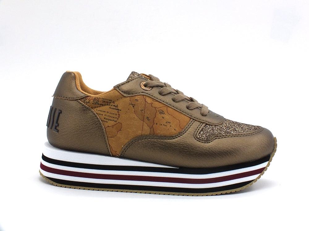 ALVIERO MARTINI 1A CLASSE Sneakers Taupe Geo Beige P3A4-10712 - Sandrini Calzature e Abbigliamento