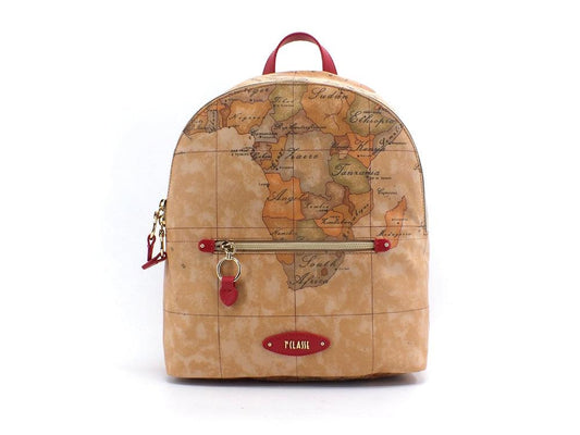 ALVIERO MARTINI 1A CLASSE Zaino Backpack Geo Scarlet Red GR37-S578 - Sandrini Calzature e Abbigliamento
