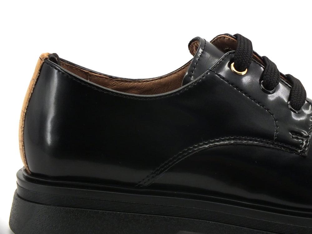 ALVIERO MARTINI 1A CLASSSE Derby Stringata Smooth Geo Black N1043-0154 - Sandrini Calzature e Abbigliamento