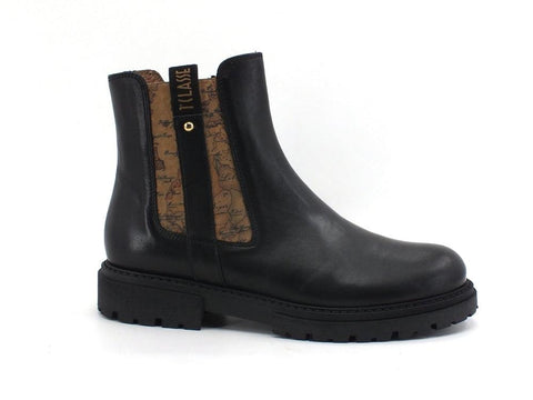 ALVIERO MARTINI 1A CLASSSE Stivaletto Polacco Elastici Black N1060-0092 - Sandrini Calzature e Abbigliamento