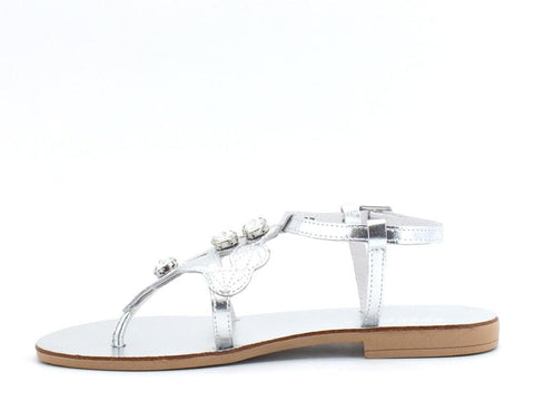 APEPAZZA Demetra Sandalo Silver S0DIANA01-MTL - Sandrini Calzature e Abbigliamento