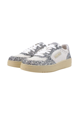 BACK70 Slam 901 Sneaker Donna Glitter Silver 108001 - Sandrini Calzature e Abbigliamento