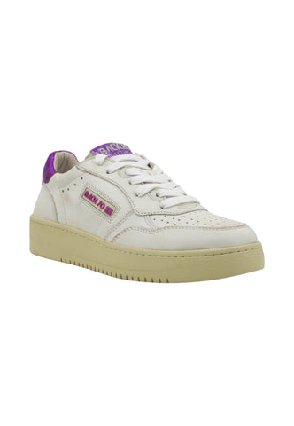 BACK70 Slam B 906 Sneaker Donna Fuxia Bianco 108001-000378 - Sandrini Calzature e Abbigliamento