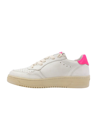 BACK70 Slam E17 Sneaker Donna Milk Flune Fuxia 108001 - Sandrini Calzature e Abbigliamento