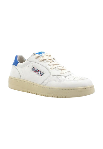 BACK70 Slam Retro Sneaker Uomo White Blue 108002 - Sandrini Calzature e Abbigliamento