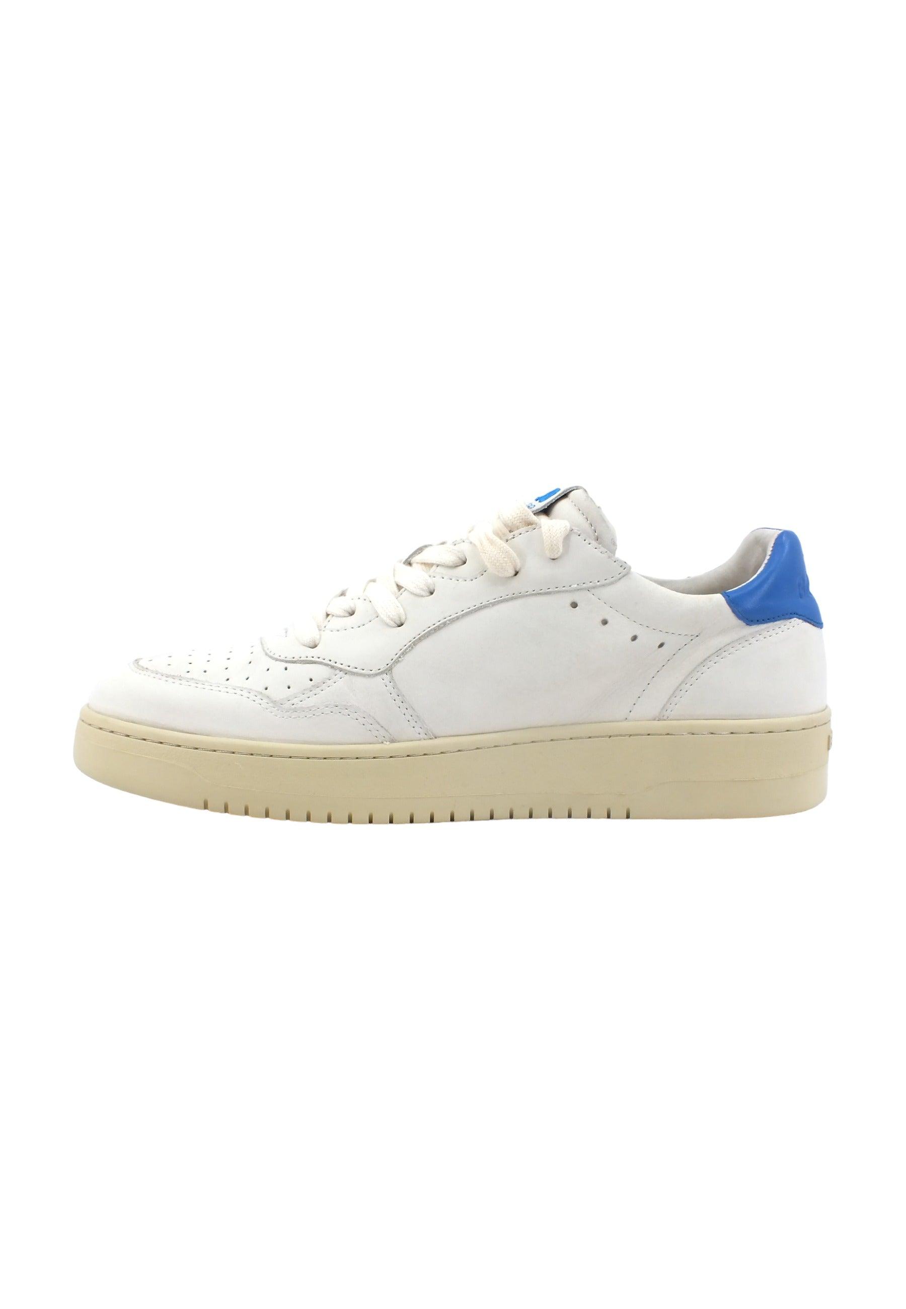 BACK70 Slam Retro Sneaker Uomo White Blue 108002 - Sandrini Calzature e Abbigliamento