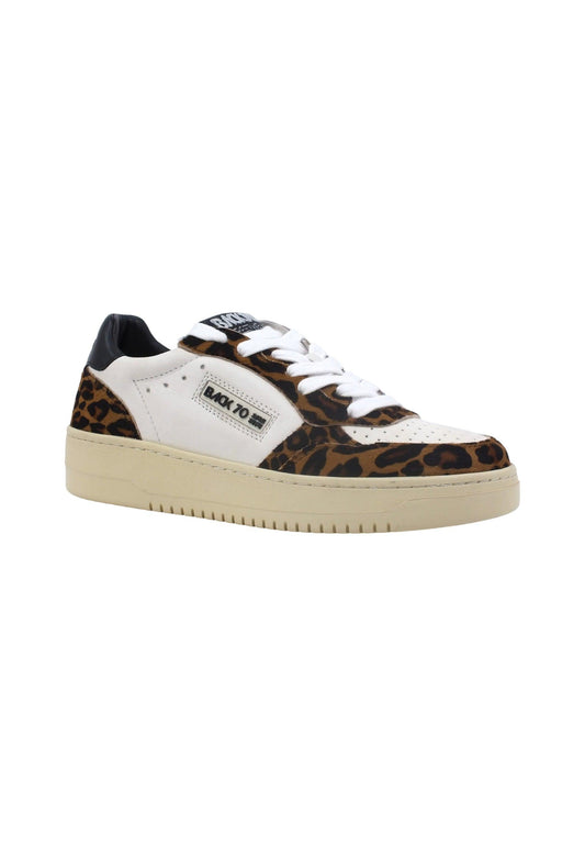 BACK70 Slam Sneaker Donna Leopard Camel 108001 - Sandrini Calzature e Abbigliamento