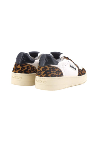 BACK70 Slam Sneaker Donna Leopard Camel 108001 - Sandrini Calzature e Abbigliamento