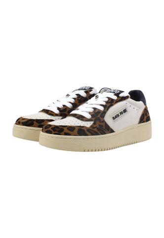 BACK70 Slam Sneaker Donna Leopard Camel 108001 - Sandrini Calzature e Abbigliamento