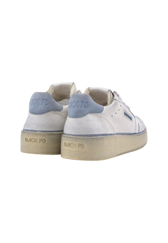 BACK70 Slam Vintage Sneaker Uomo White Jeans 108002 - Sandrini Calzature e Abbigliamento