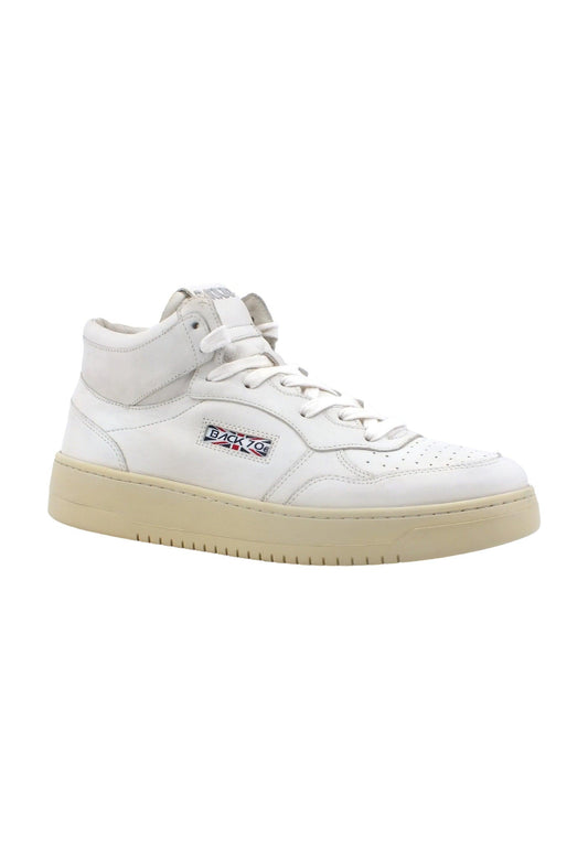 BACK70 Smesh Sneaker Uomo White 108002 - Sandrini Calzature e Abbigliamento
