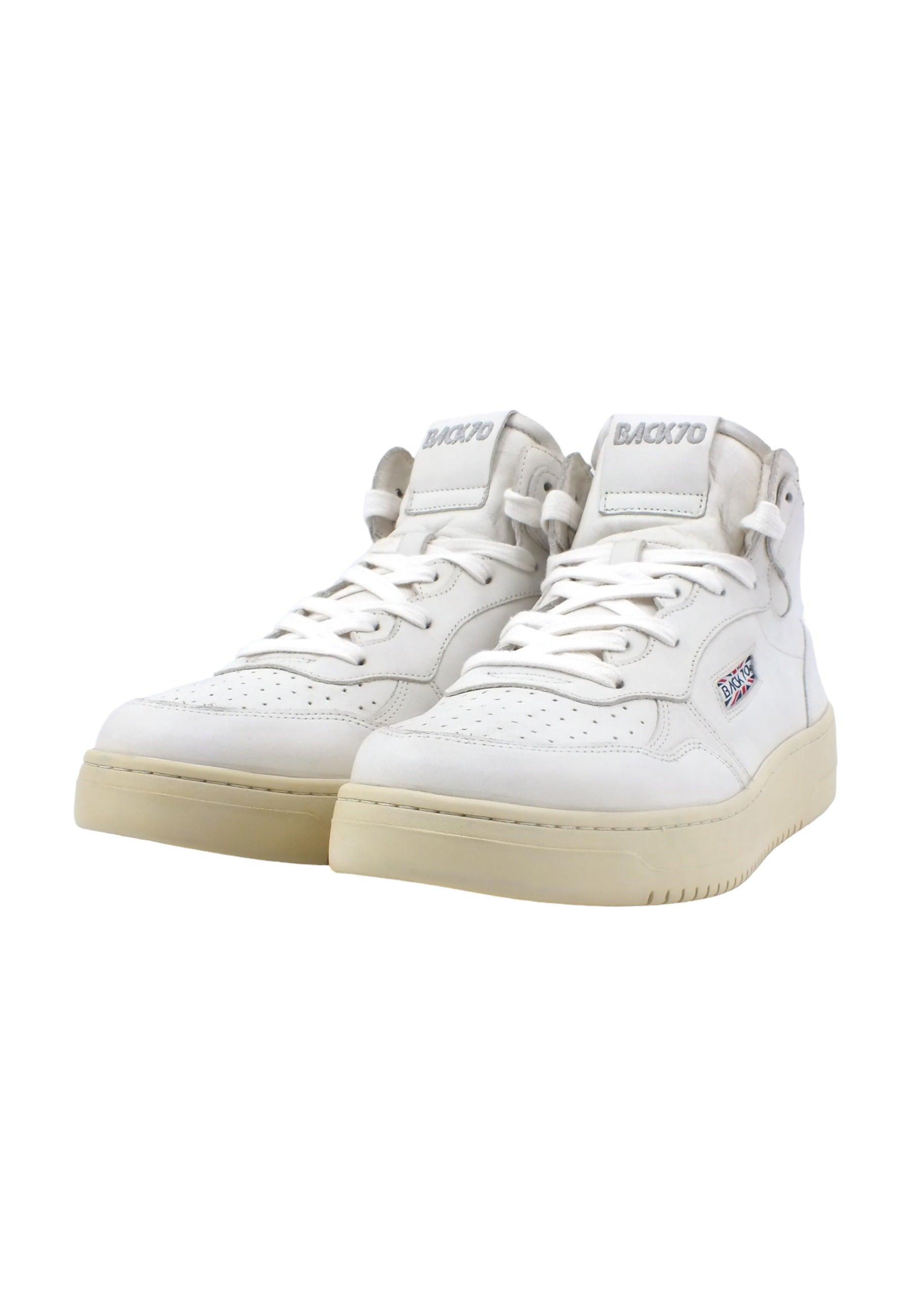 BACK70 Smesh Sneaker Uomo White 108002 - Sandrini Calzature e Abbigliamento