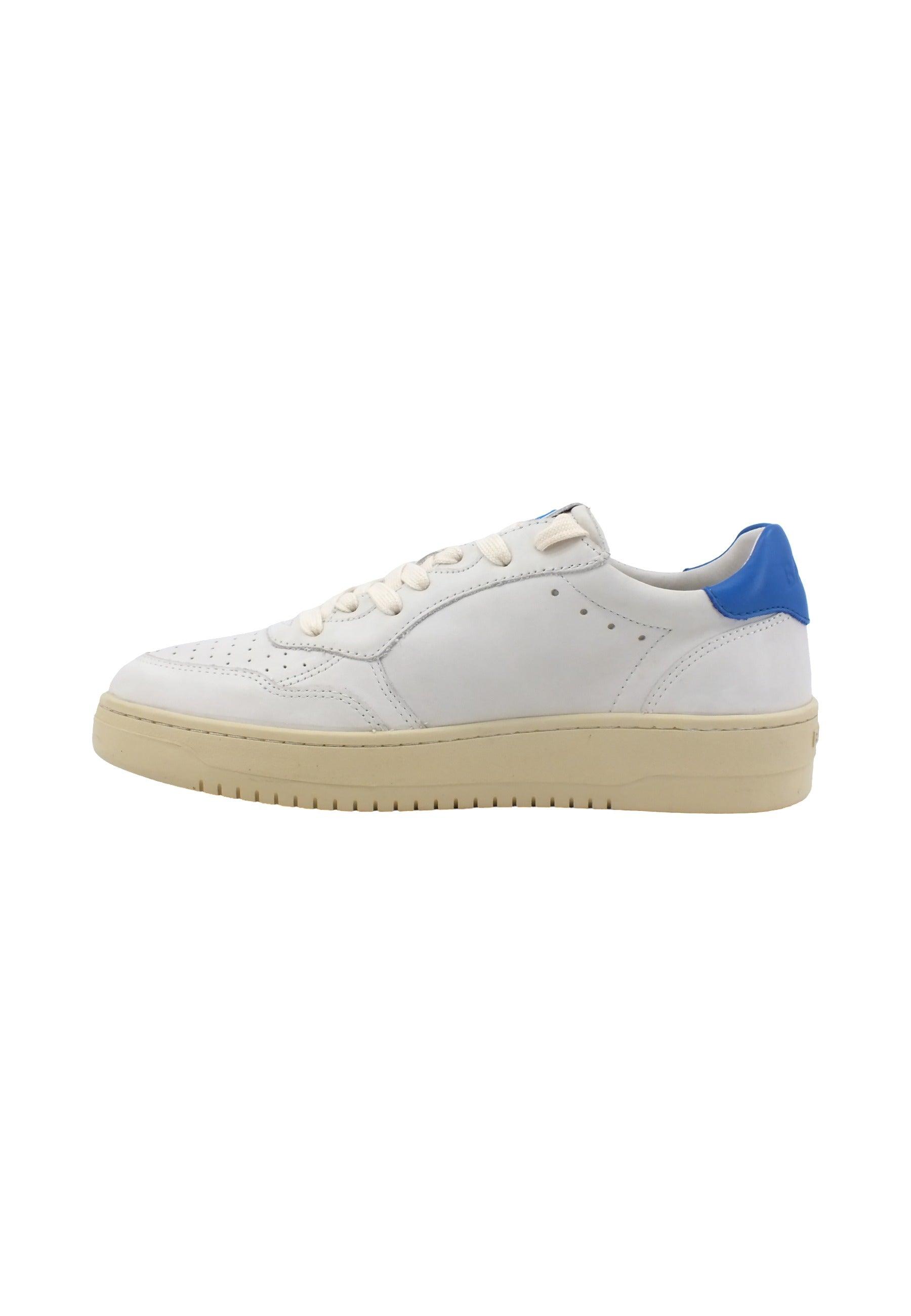 BACK70 Sneaker Donna White Flune Blue 108001 - Sandrini Calzature e Abbigliamento